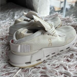 On Women's Cloudtec White Sneakers